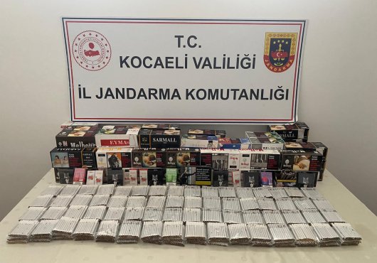 Kaçak sigara ve elektronik eşya operasyonu