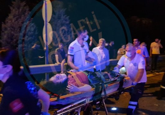 KÖRFEZ GİŞELERDE KAZA 9 YARALI