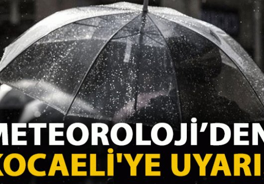 VALİLİKTEN METEOROLOJİK UYARI GELDİ