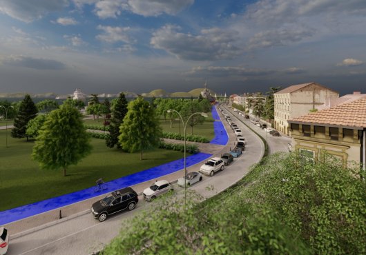 GÖLCÜK SAHİL CADDESİ'NDE PARK SORUNU ÇÖZÜLÜYOR