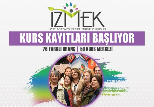 İZMEK'TE KAYITLAR BAŞLADI