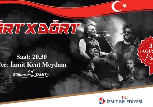 İZMİT'TE  ZAFER COŞKUSU DÖRT X DÖRT İLE TAÇLANACAK