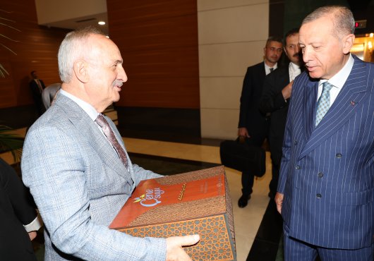 Başkan Aygün, Cumhurbaşkanı Erdoğan’a