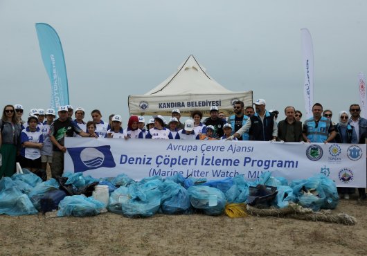 Uzunkum Sahili’nde ikinci kıyı temizliği yapıldı