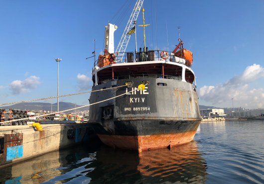 Körfezi kirleten gemiye  3 milyon 492 bin TL ceza