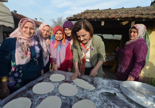 Başkan Hürriyet mancarlı pideyi Türkiye’ye tattıracak...
