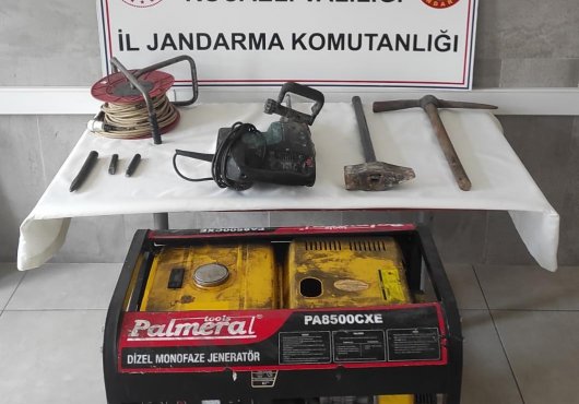 5 define avcısı, suçüstü yakalandı
