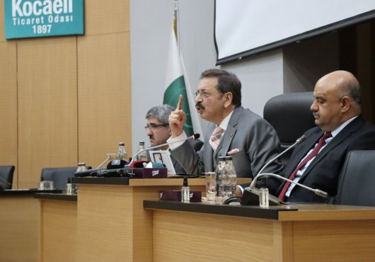 TOBB Başkanı Hisarcıklıoğlu; Kocaeli'nin 14 tane tescilli ürünü var