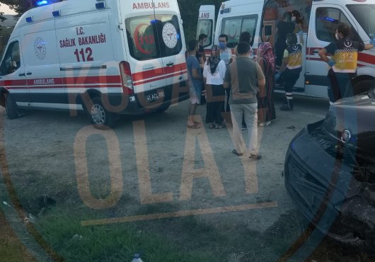 KANDIRA'DA KAZA 8 YARALI