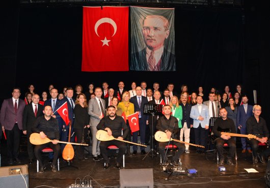 Cumhuriyet coşkusu bu konserde yaşandı