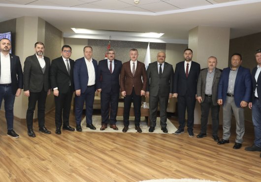 Başkan Büyükakın, KOTO yönetimini konuk etti