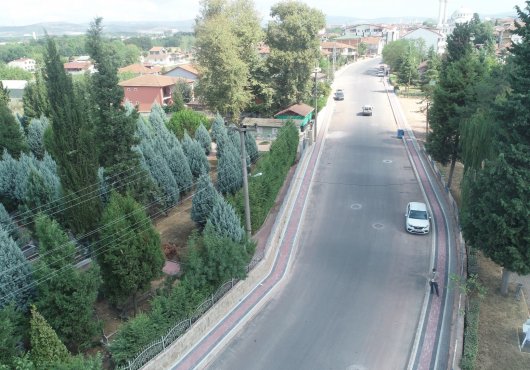 KÖSEKÖY'DE CADDELERE KONFOR GELDİ
