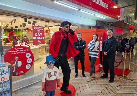 Vodafone Hizmetleri ikiye katladı, keyfini Kocaelililerle çıkardı