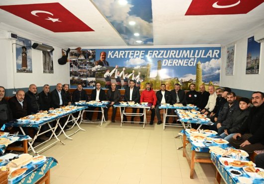 KOCAMAN DADAŞLARA MİSAFİR OLDU