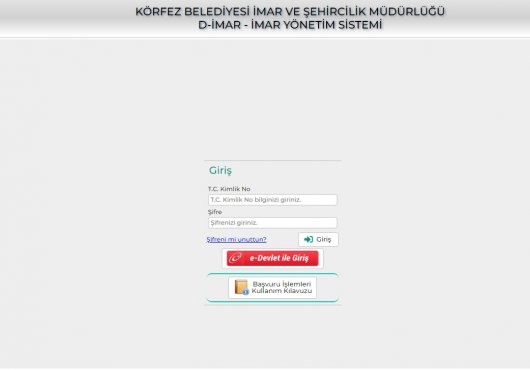  Körfez’de e-imar dönemi başladı
