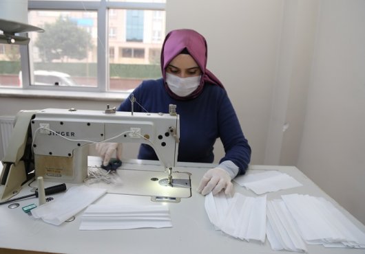 Başkan talimat verdi, KO-MEK sağlık personeli için seferber oldu..