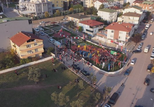 ÇOCUKLAR İSTEDİ BELEDİYE YAPTI