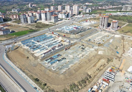 Büyükşehir Defne Konteyner Kenti’nde 1.200 depremzede barınacak