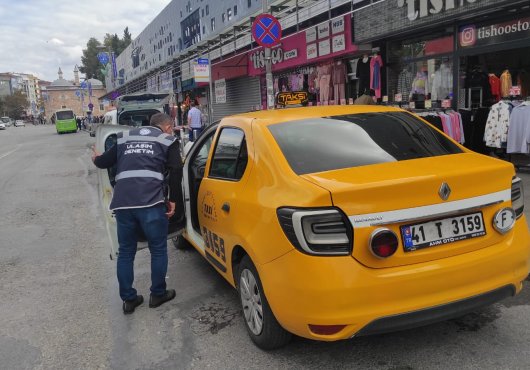 BİN 329 TOPLU TAŞIMA ARACI 434 TAKSİ DENETLENDİ