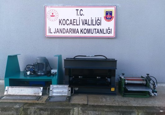 SAHTE PLAKA BASAN 2 KİŞİYE OPERASYON