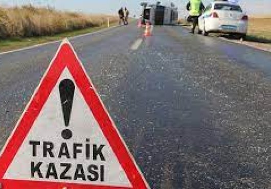 Bisikletli çocuklara, servis minibüsü çarptı!