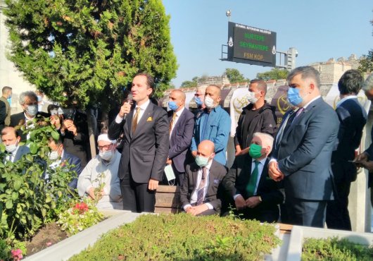 HATİCE NERMİN ERBAKAN MEZARI BAŞINDA ANILDI