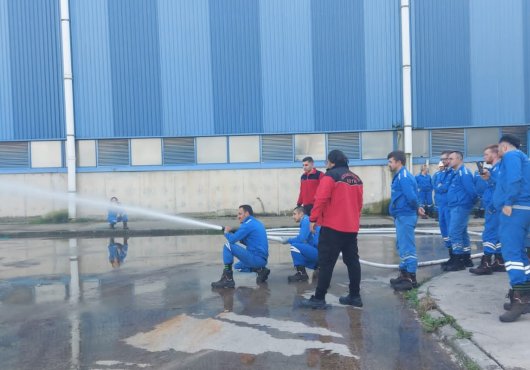 İtfaiyeden Posco Assan’a İRAP kapsamında eğitim