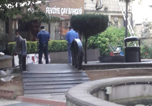 FEVZİYE'DE YANGIN PANİĞİ