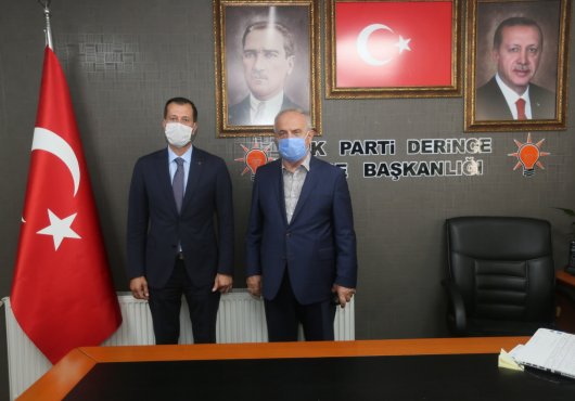 AYGÜN'DEN MERDAN'A HAYIRLI OLSUN ZİYARETİ