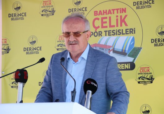 BAHATTİN ÇELİK  SPOR KOMPLEKSİ AÇILDI
