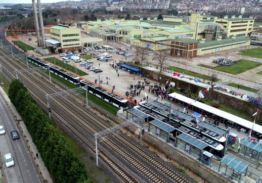 Kongre Merkezi ve Eğitim Kampüsü yaya üstgeçitleri