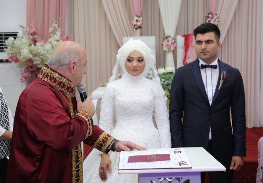 2019 yılında Darıca'da 1.411 çift evlendi