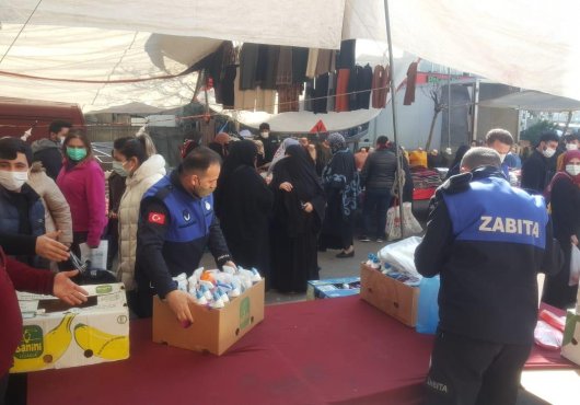 DARICA'DA  SAHTE TEMİZLİK ÜRÜNÜ OPERASYONU