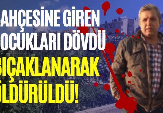 Bahçesine giren çocukları dövdüğü iddiası cinayetle bitti