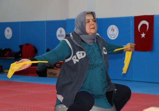 Ferziye teyze, sporla sağlığına kavuştu