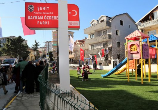 Şehidin adı parkta yaşatılacak