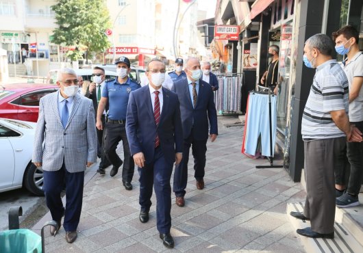 DERİNCE'DE ESNAF ZİYARETLERİ