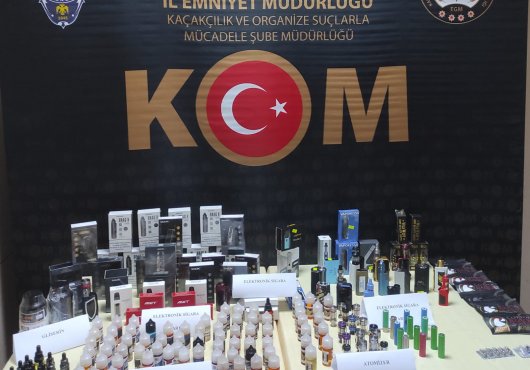 EVLERE ELEKTRONİK SİGARA  BASKINI 