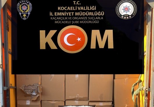 2 milyon dolu makaron ele geçirildi!