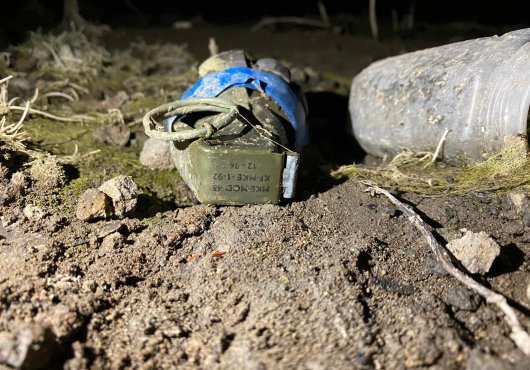 Baraj’da patlamamış el bombası bulundu!