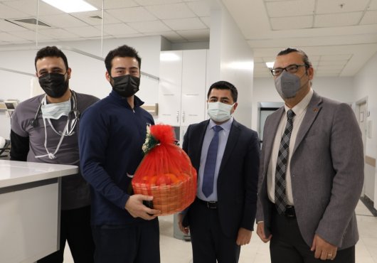 SAĞLIK KURUMLARIVEKOLLUK KUVVETLERİNE ZİYARET