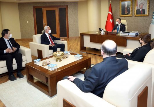 BAŞKAN BÜYÜKAKIN, VATAN PARTİSİ'Nİ KONUK ETTİ