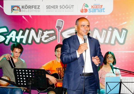 ‘Sahne Senin’ ile gençlerden müzik ziyafeti