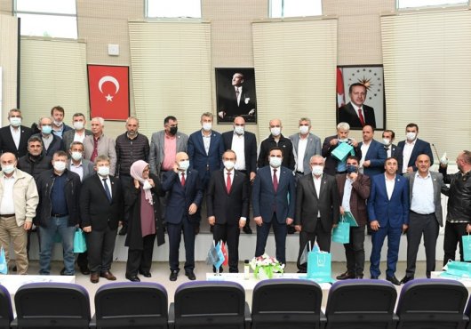 VALİ YAVUZ BAŞİSKELE'NİN MUHTARLARIYLA BULUŞTU