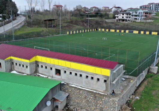 BAHÇECİK STADI SPOR TESİSİNDE SONA GELİNDİ