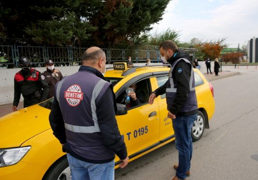 TOPLU ULAŞIM ARAÇLARINDA COVİD-19 DENETİMİ