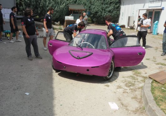 KOÜ ELCTROMOBİLE TAKIMI'NDA İLK YARIŞ HEYECANI