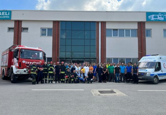 UlaşımPark’tan gerçeği aratmayan tatbikat
