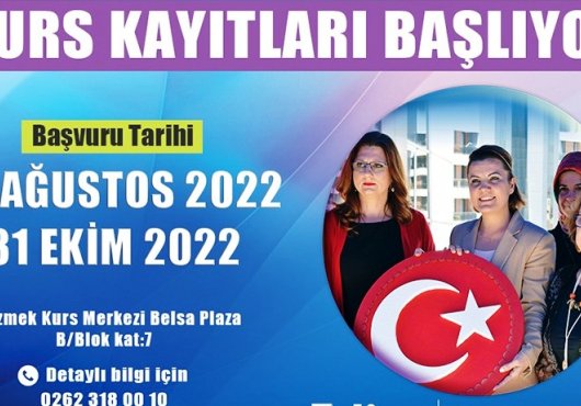 İZMEK’te yeni dönem kayıtları 15 Ağustos’ta başlıyor
