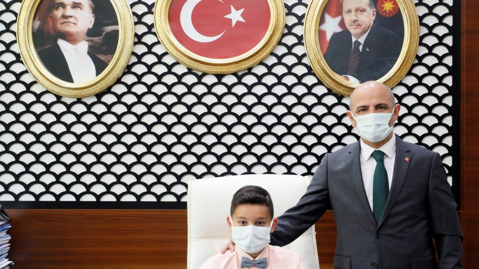 BAŞKAN SÖĞÜT KOLTUĞU DEVRETTİ